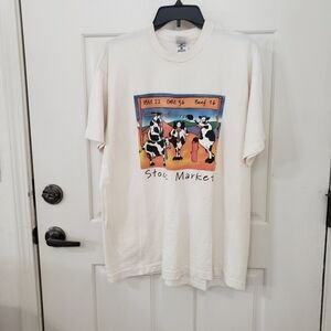 Fruit of the Loom heavy cotton vintage single stitch size XL